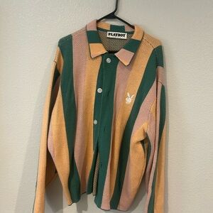 PLAYBOY Multicolor Striped Sweater